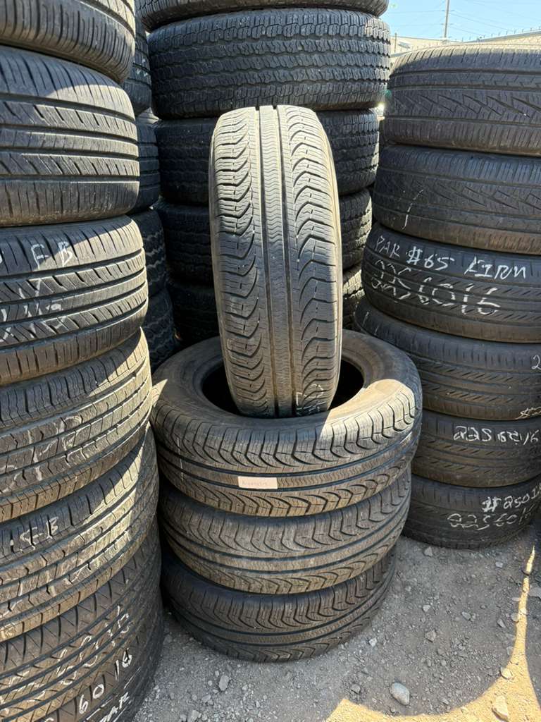 215/60R16 Set (4 Used Tires) Pirelli P4 Four Seasons Plus
