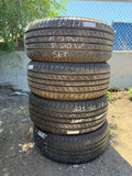225/50R17 Set (4 Used Tires) Yokohama YK-GTX
