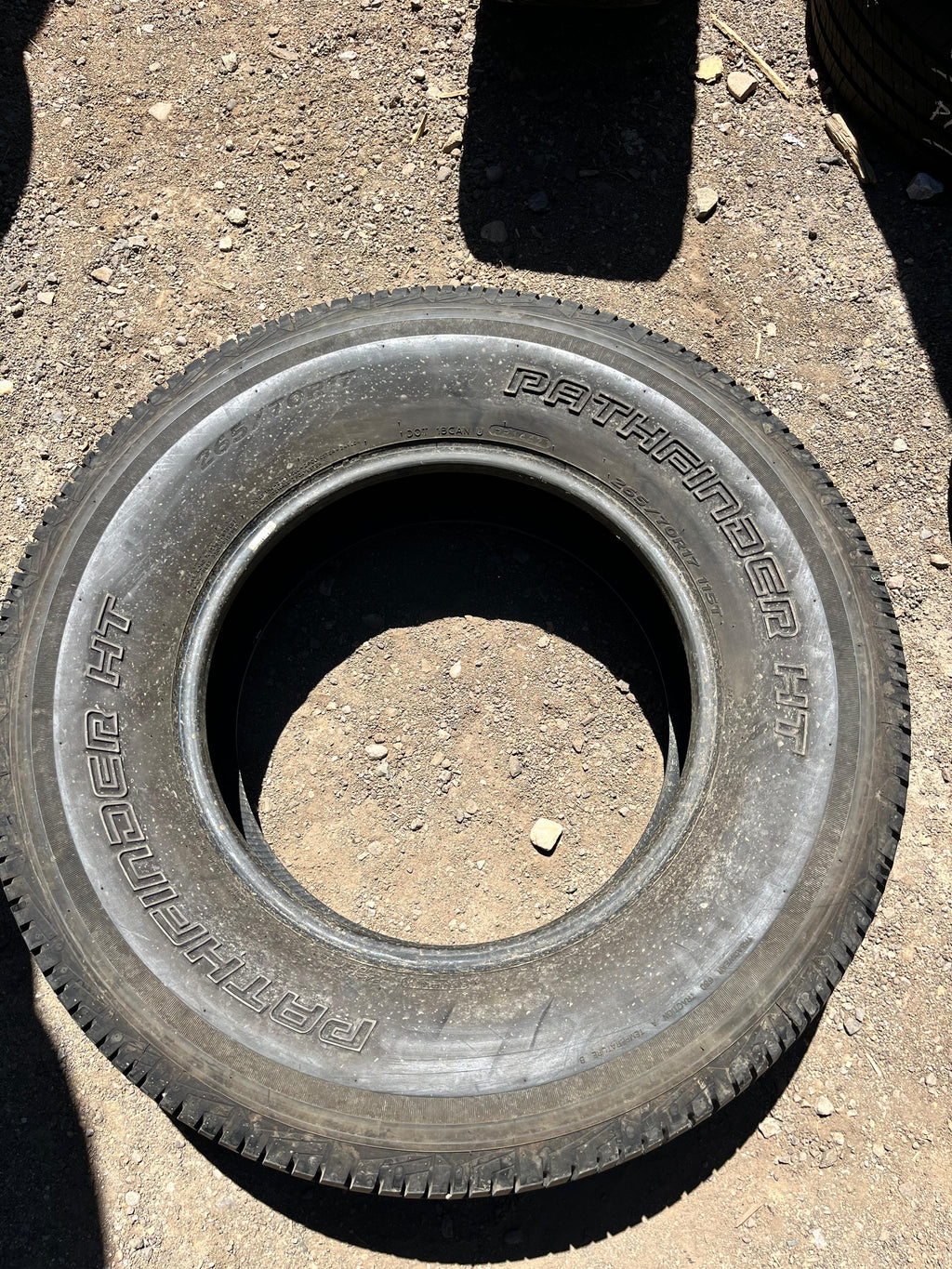 265/70R17 Pair (2 Used Tires) Pathfinder Pathfinder (HT)