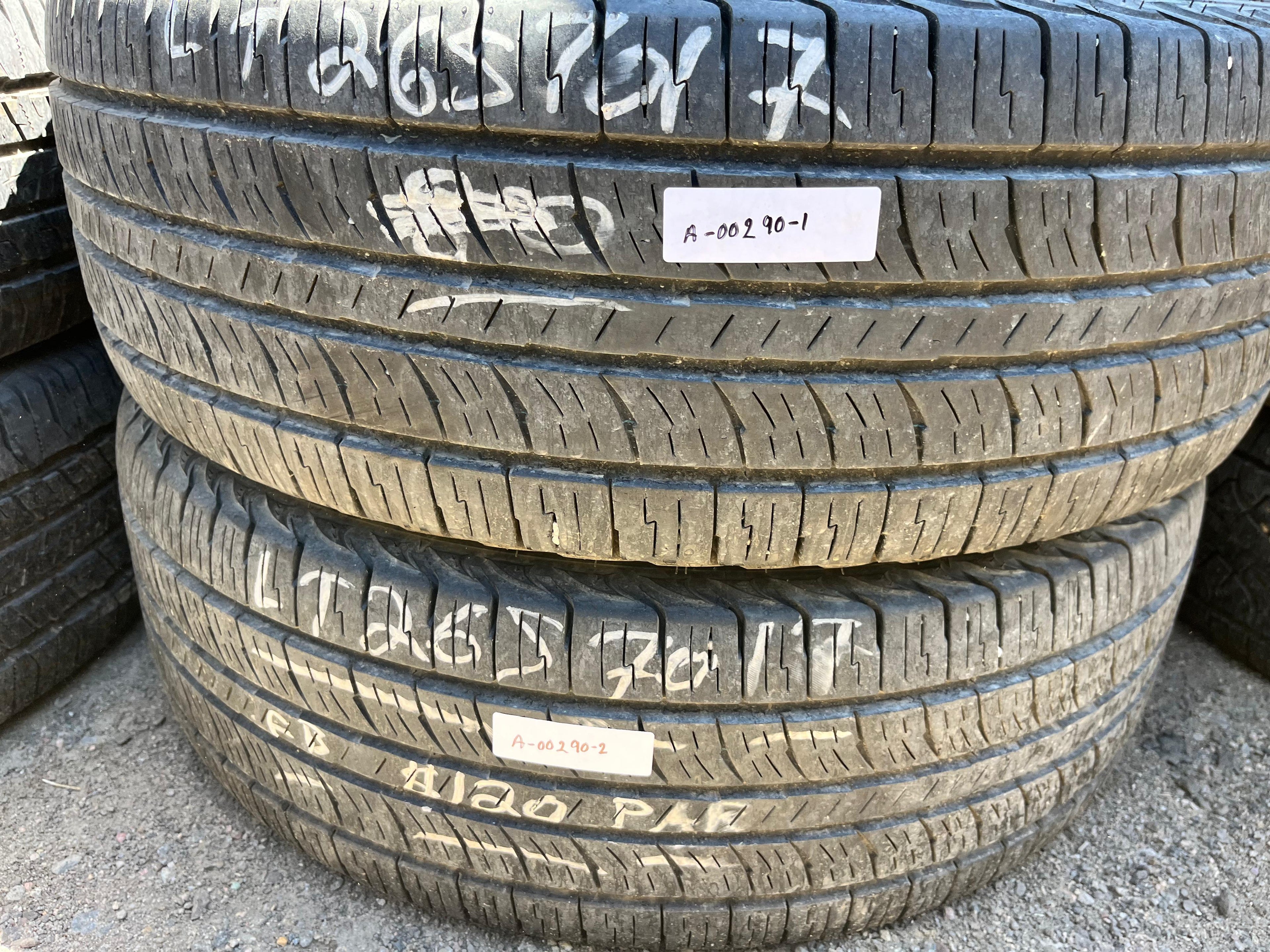 LT265/70R17  Pair (2 Used Tires) SureDrive HighWay