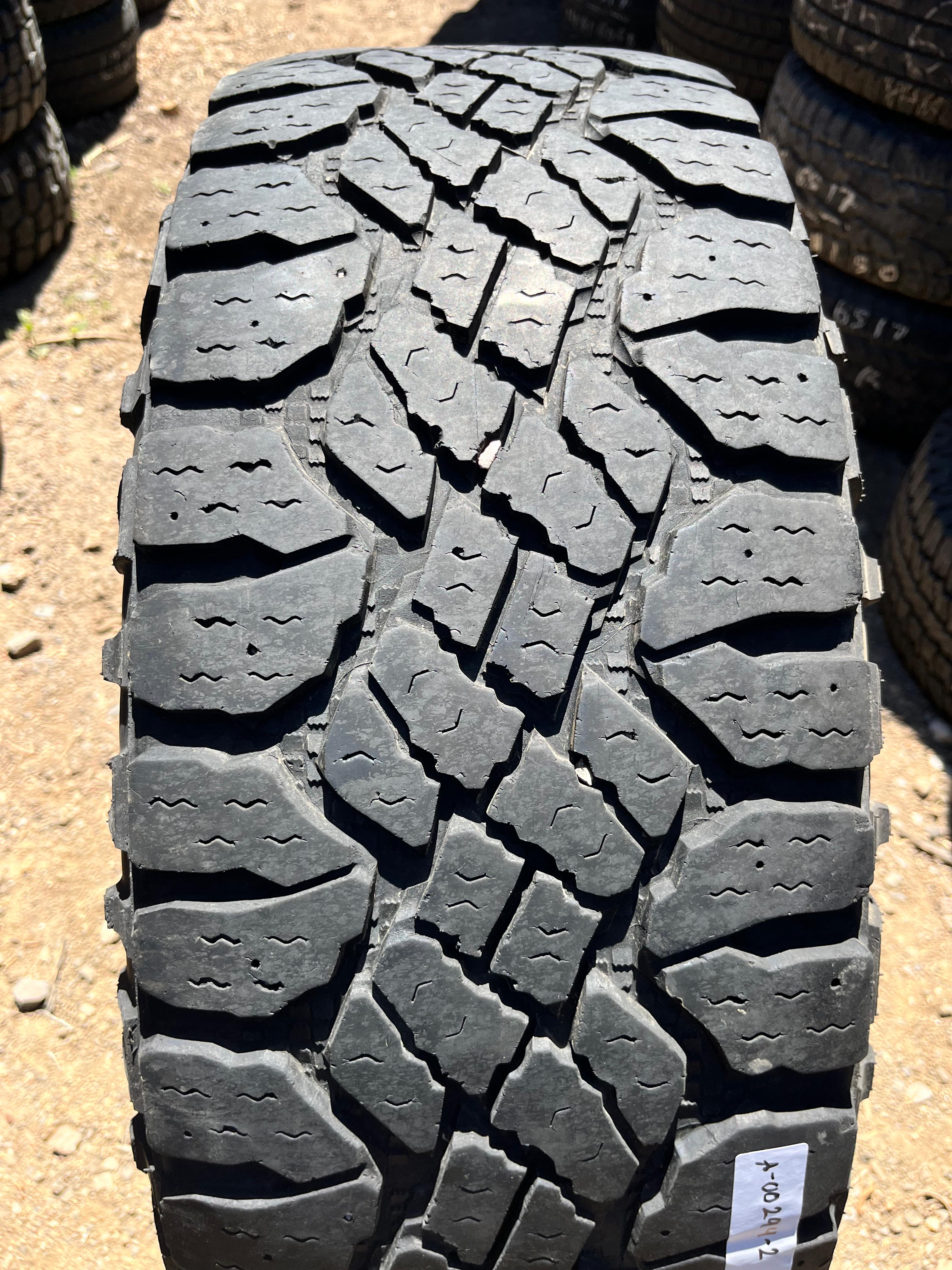 LT285/70R17 Pair (2 Used Tires) Goodyear Wrangler (Duratrac)