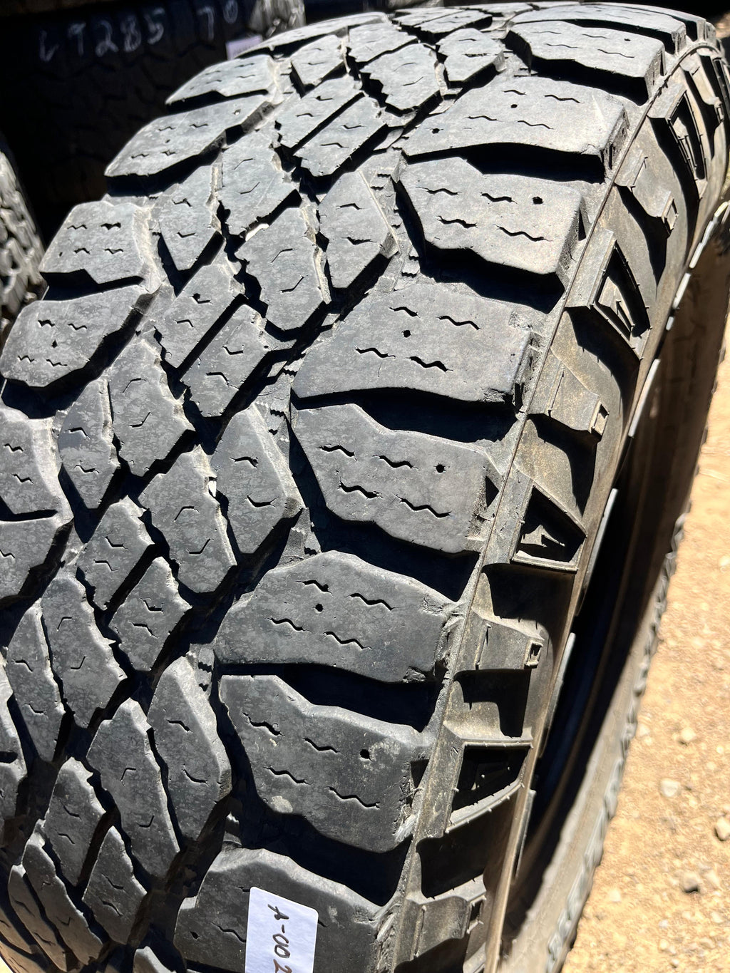 LT285/70R17 Pair (2 Used Tires) Goodyear Wrangler (Duratrac)