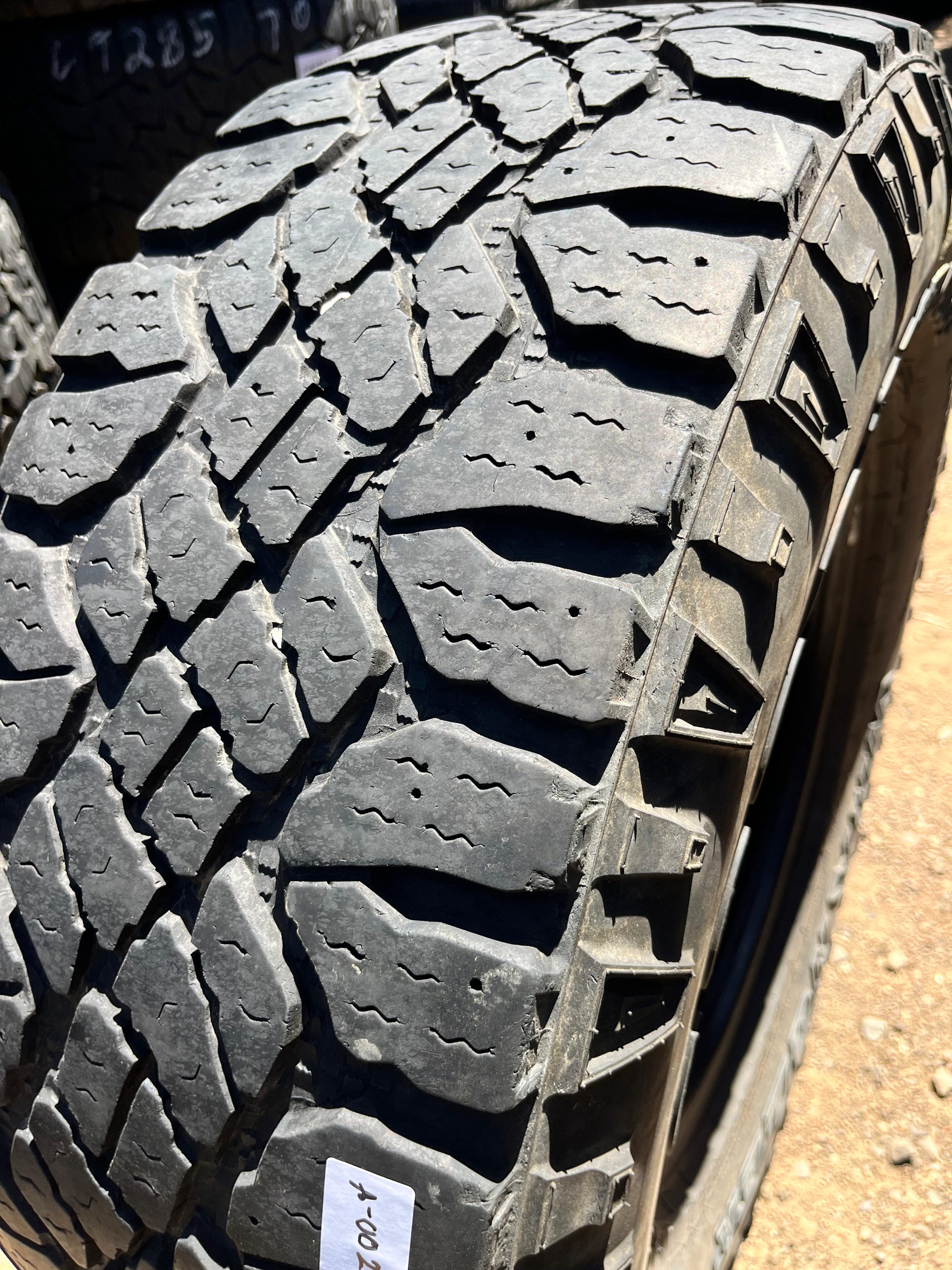 LT285/70R17 Pair (2 Used Tires) Goodyear Wrangler (Duratrac)