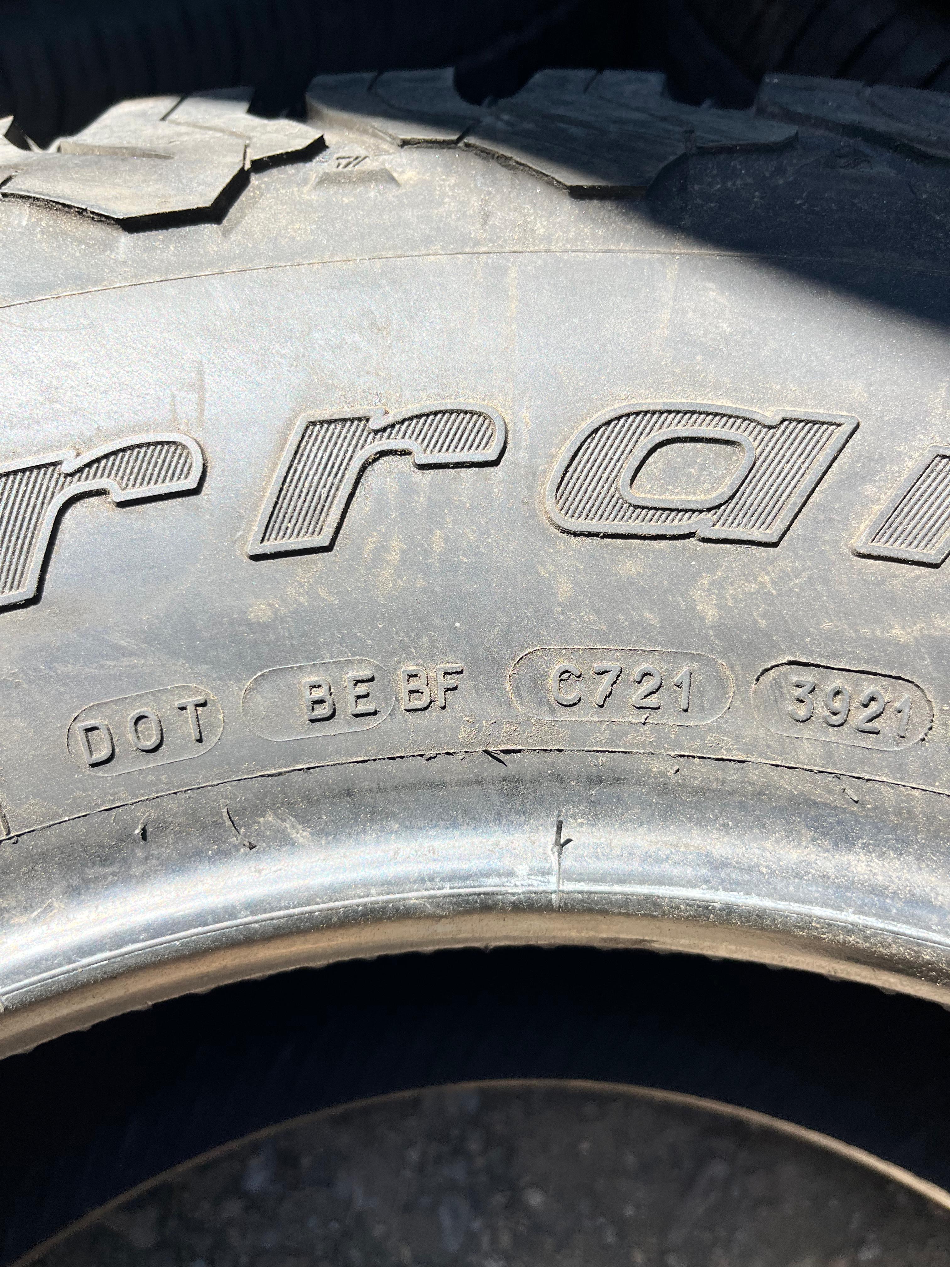 LT285/70R17 Set (4 Used Tires) BFGoodrich Baja Champion