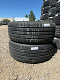 225/55R17 Pair (2 Used Tires) Mastercraft Stratus AS