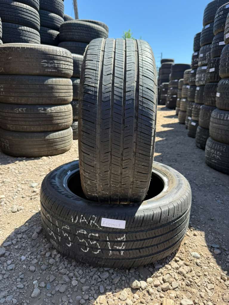 215/55R17 Pair (2 Used Tires) Arizonian Silver Edition