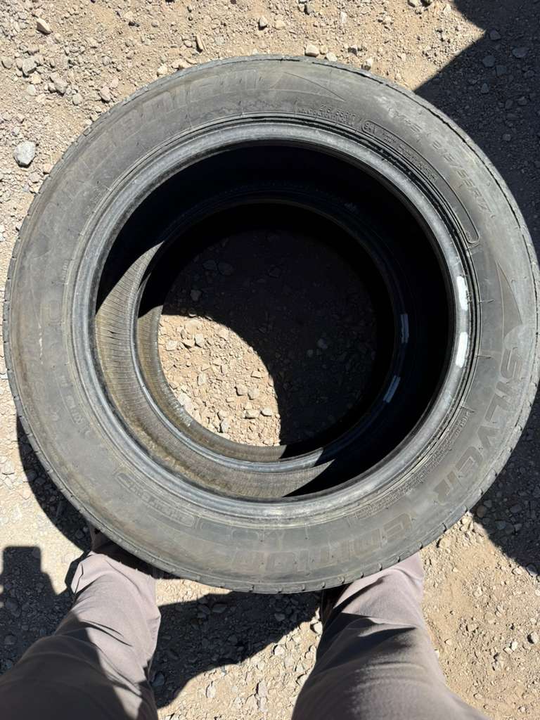 215/55R17 Pair (2 Used Tires) Arizonian Silver Edition