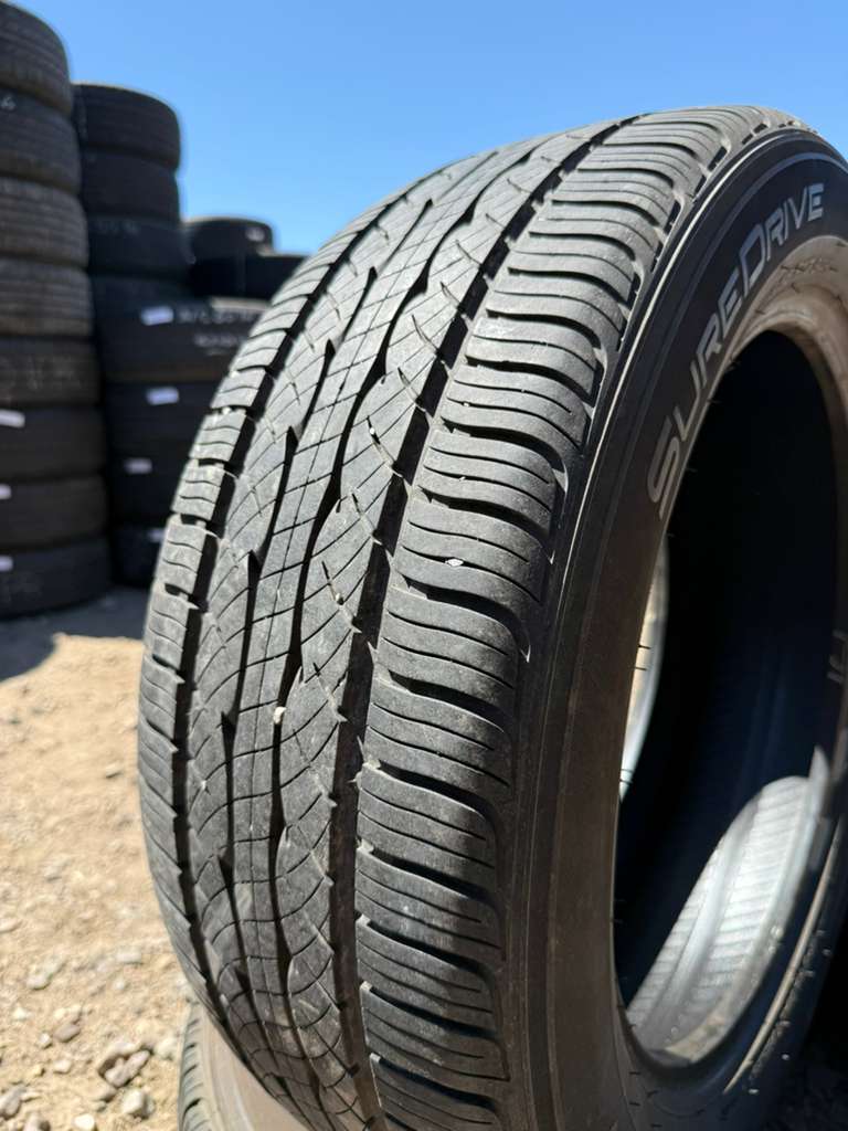 215/55R17 Pair (2 Used Tires) SureDrive SureDrive All Season