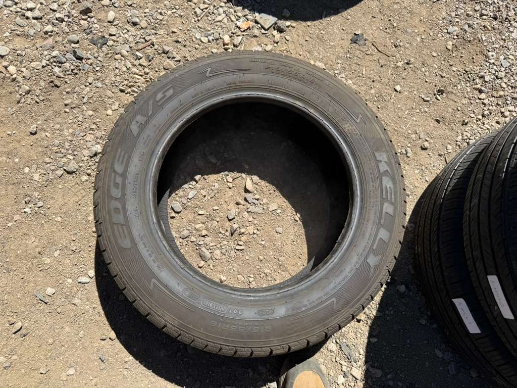 215/55R16 Pair (2 Used Tires) Kelly Edge