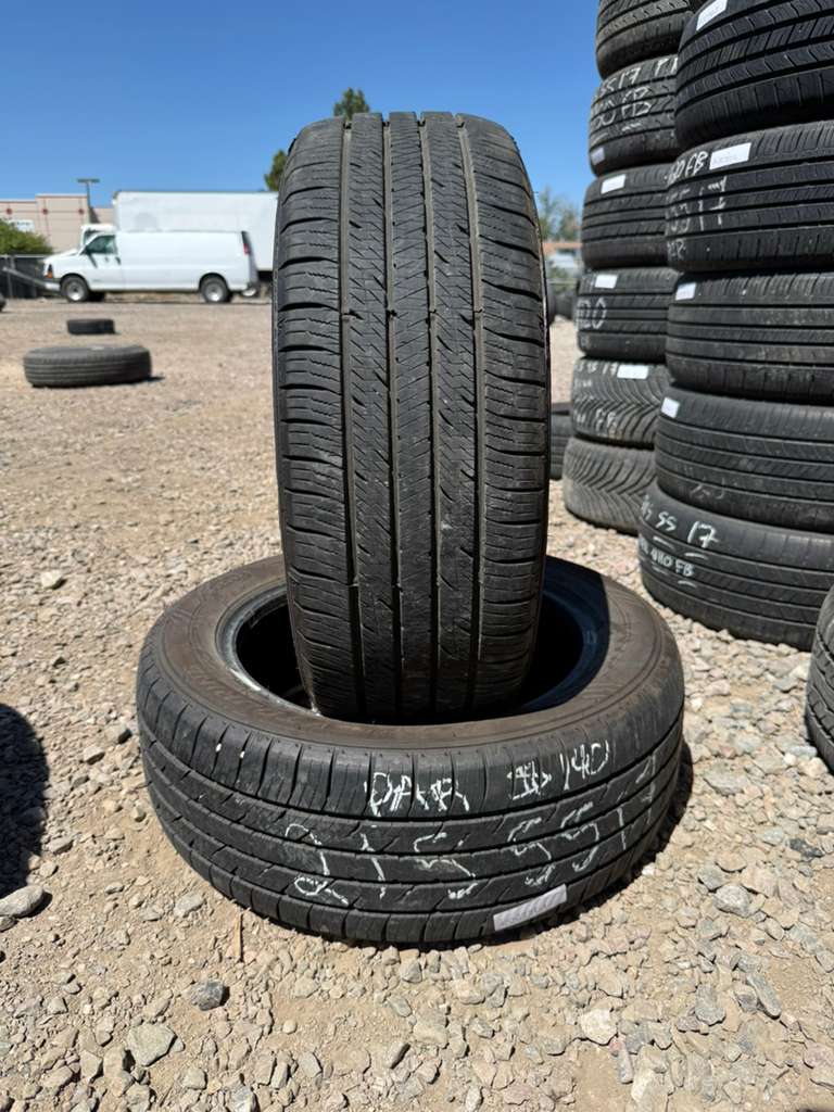 215/55R17 Pair (2 Used Tires) Mazama Reputation Luxury Touring