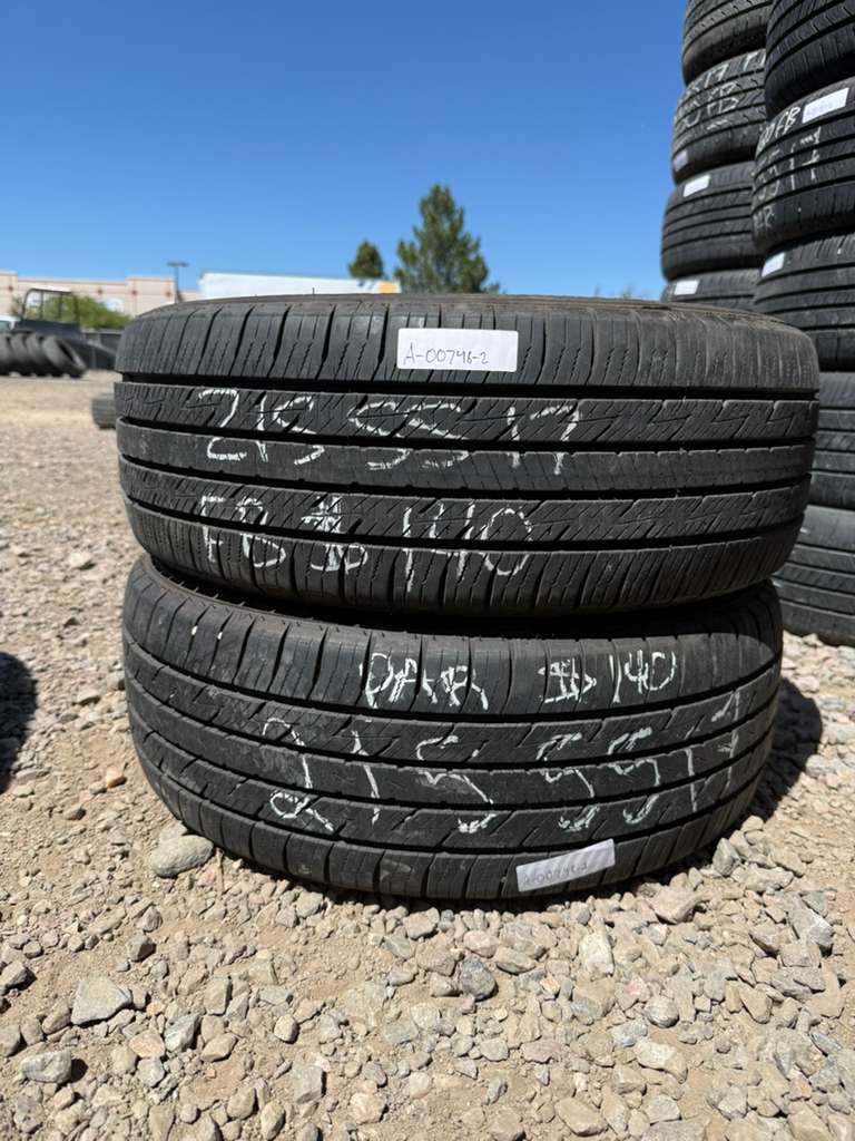 215/55R17 Pair (2 Used Tires) Mazama Reputation Luxury Touring