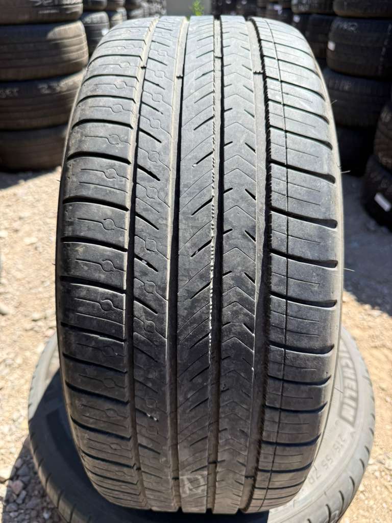 215/55R17 Pair (2 Used Tires) Michelin Pilot Sport All Season 4