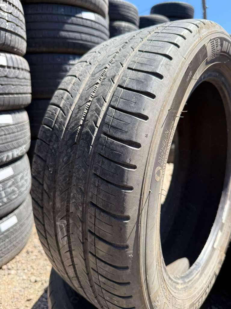 215/55R17 Pair (2 Used Tires) Michelin Pilot Sport All Season 4