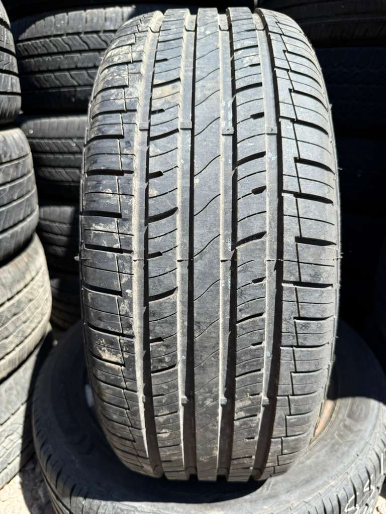 215/55R17 Pair (2 Used Tires) Mastercraft Stratus AS