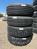 215/55R17 Set (4 Used Tires) Laufenn S Fit AS