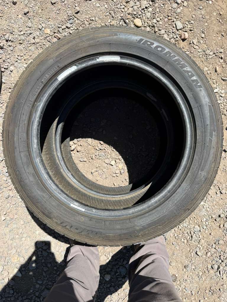 215/55R17  Pair (2 Used Tires)  Ironman  iMove Gen 3 AS