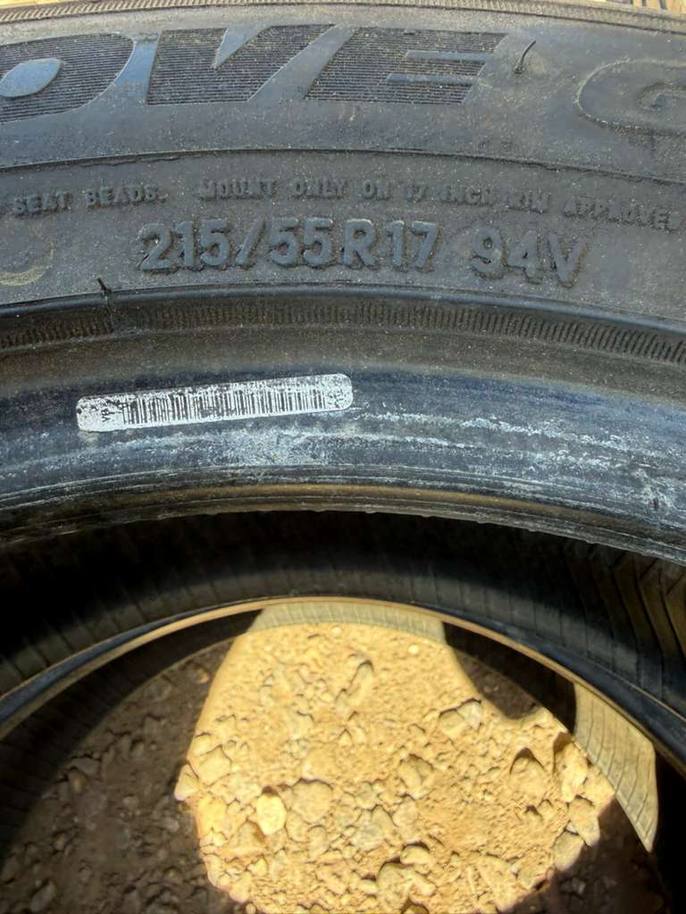 215/55R17  Pair (2 Used Tires)  Ironman  iMove Gen 3 AS