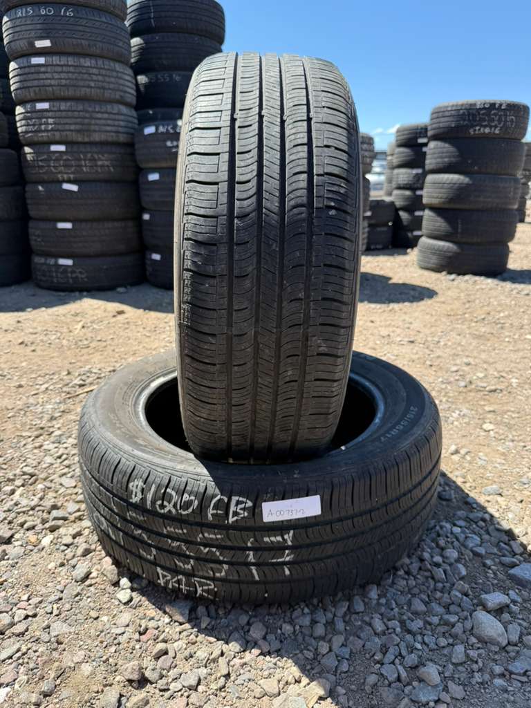 215/55R17 Pair (2 Used Tires) Nexen NPriz AH5