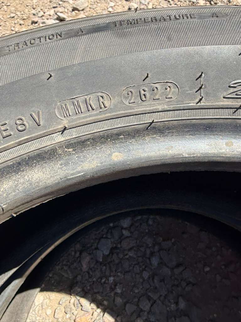 215/55R17 Pair (2 Used Tires) Nexen NPriz AH5