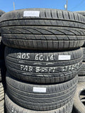 205/60R16 (3 Used Tires) Ohtsu FP0612