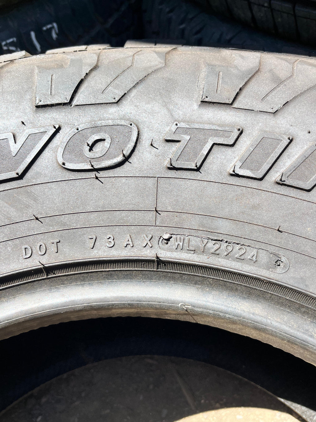 LT315/70R17 Set (4 Used Tires) Toyo Tires Open Country