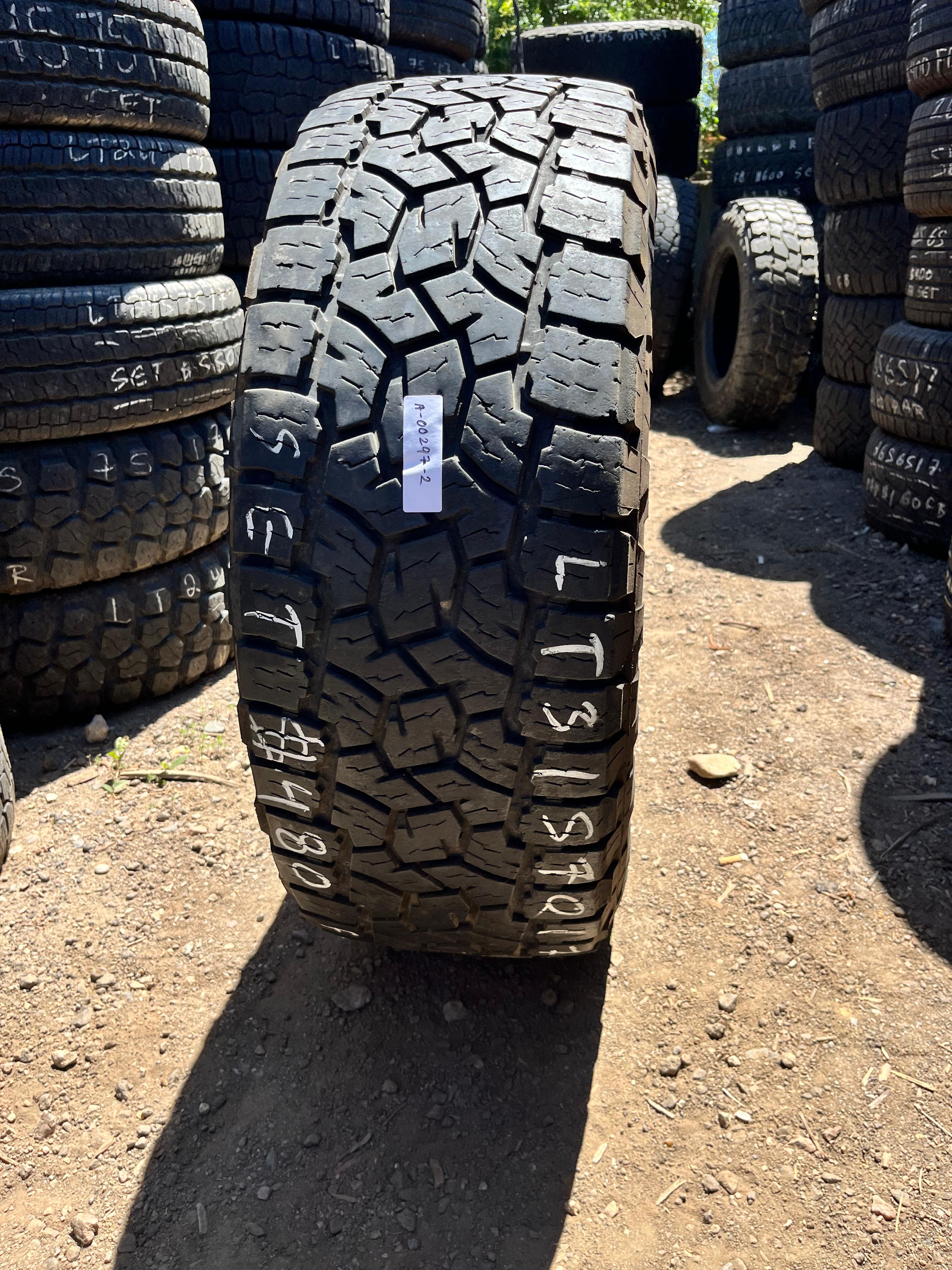 LT315/70R17 Set (4 Used Tires) Toyo Tires Open Country