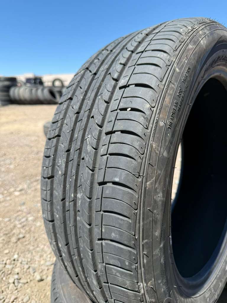215/55R17 Pair (2 Used Tires) Nexent CP672