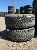 215/55R17 Pair (2 Used Tires) Michelin CrossClimate 2