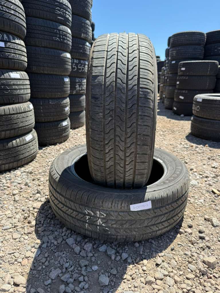 215/55R17 Pair (2 Used Tires) Firestone Firestone All Season