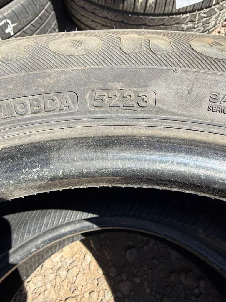 215/55R17 Pair (2 Used Tires) Firestone Firestone All Season