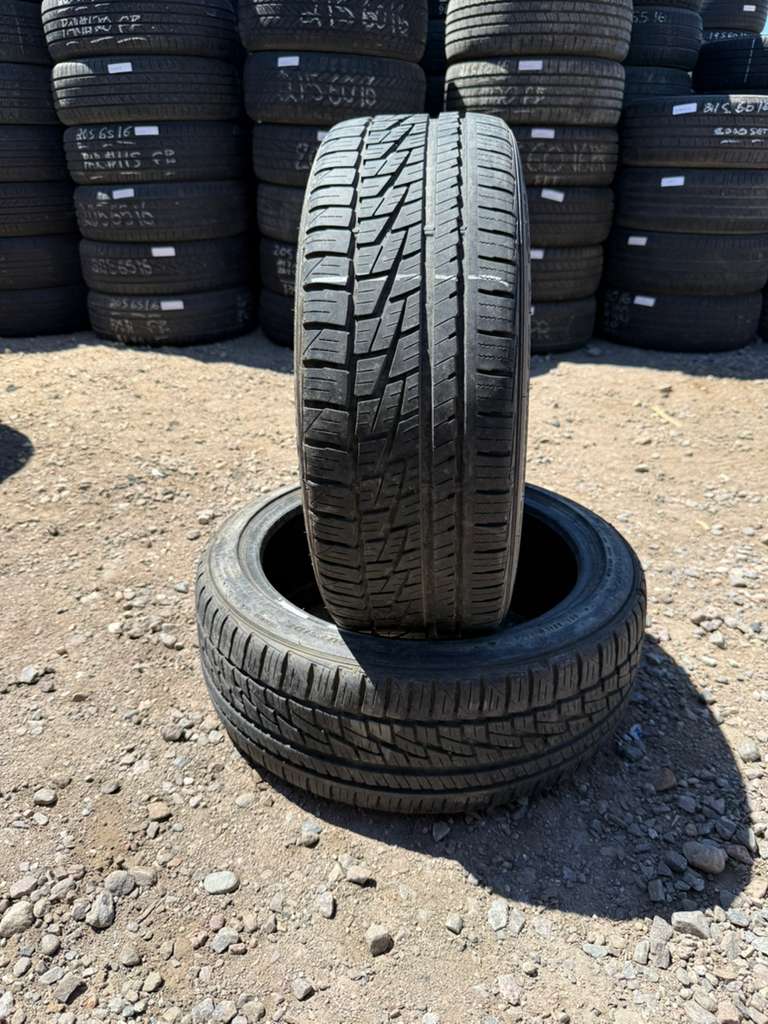 205/45R17 Pair (2 Used Tires) Falken ZIEX ZE950