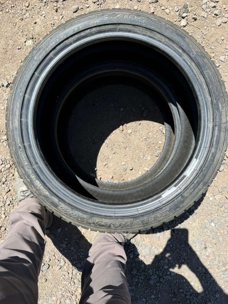 205/45R17 Pair (2 Used Tires) Falken ZIEX ZE950