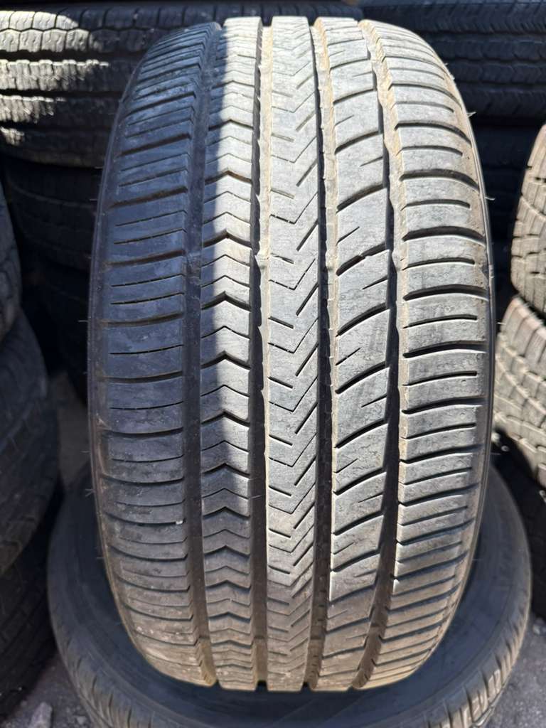 225/45R17 Pair (2 Used Tires) Falken Pro G6 Sport A/S