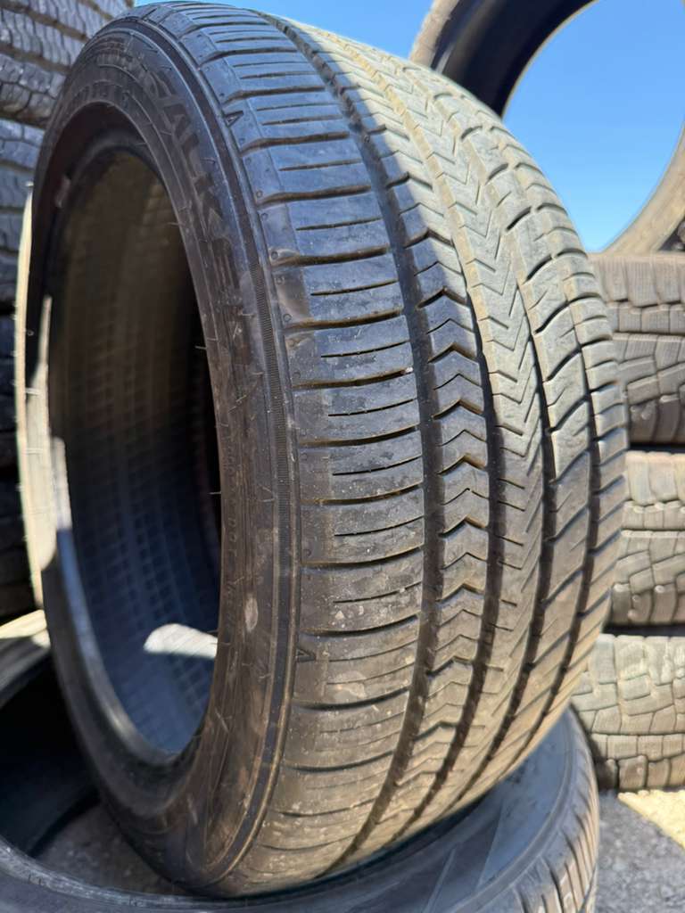 225/45R17 Pair (2 Used Tires) Falken Pro G6 Sport A/S