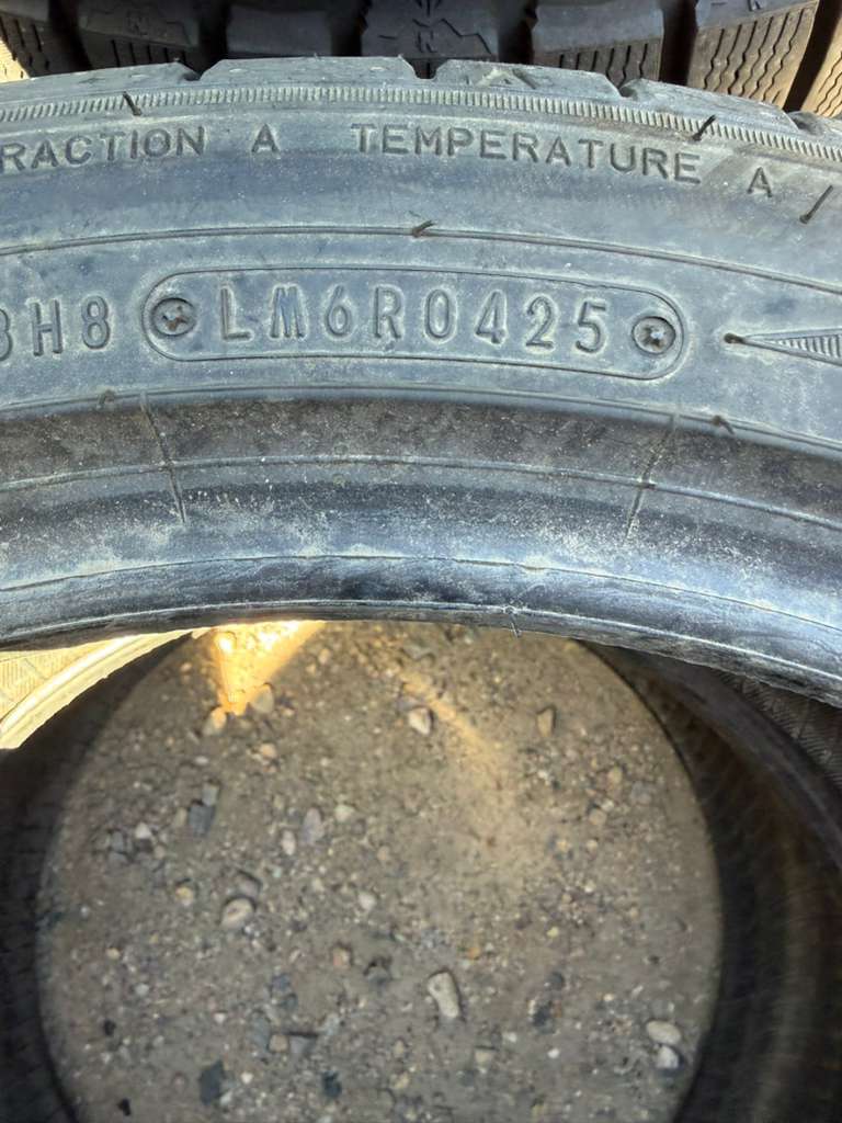 225/45R17 Pair (2 Used Tires) Falken Pro G6 Sport A/S