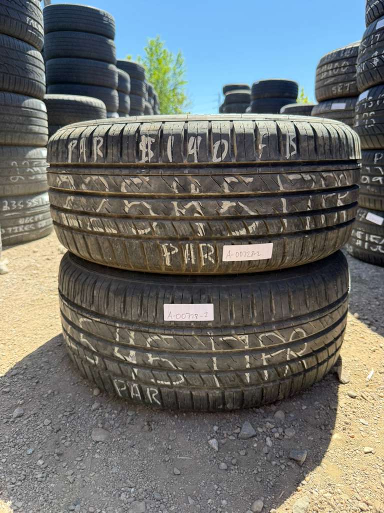 225/45R17Pair (2 Used Tires) Milestar Weatherguard AS710 Sport