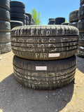 225/45R17Pair (2 Used Tires) Milestar Weatherguard AS710 Sport