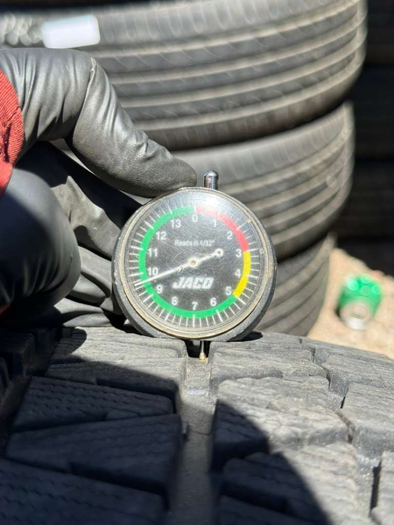 225/45R17 Pair (2 Used Tires) Bridgestone Blizzak WS90