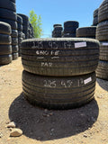 225/45R17 Pair (2 Used Tires) Hercules Raptis R-T5
