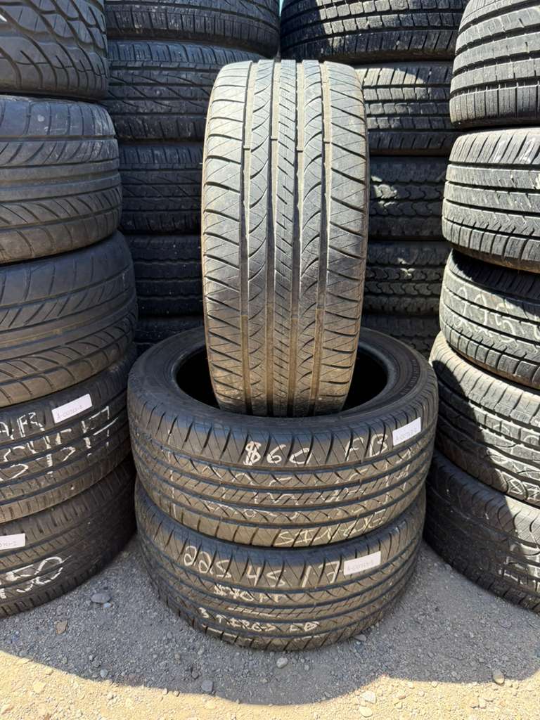 225/45R17 (3 Used Tires) Douglas Touring A/S