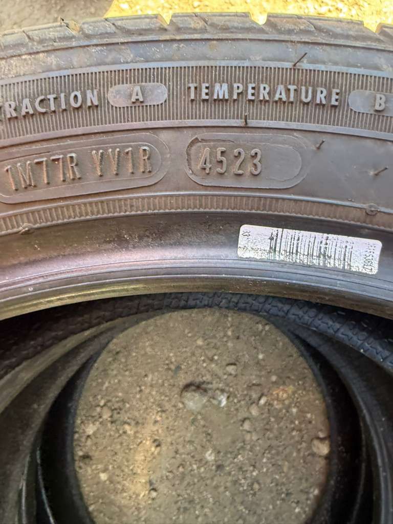 225/45R17 (3 Used Tires) Douglas Touring A/S