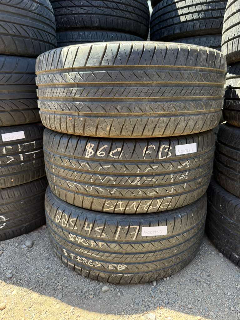 225/45R17 (3 Used Tires) Douglas Touring A/S