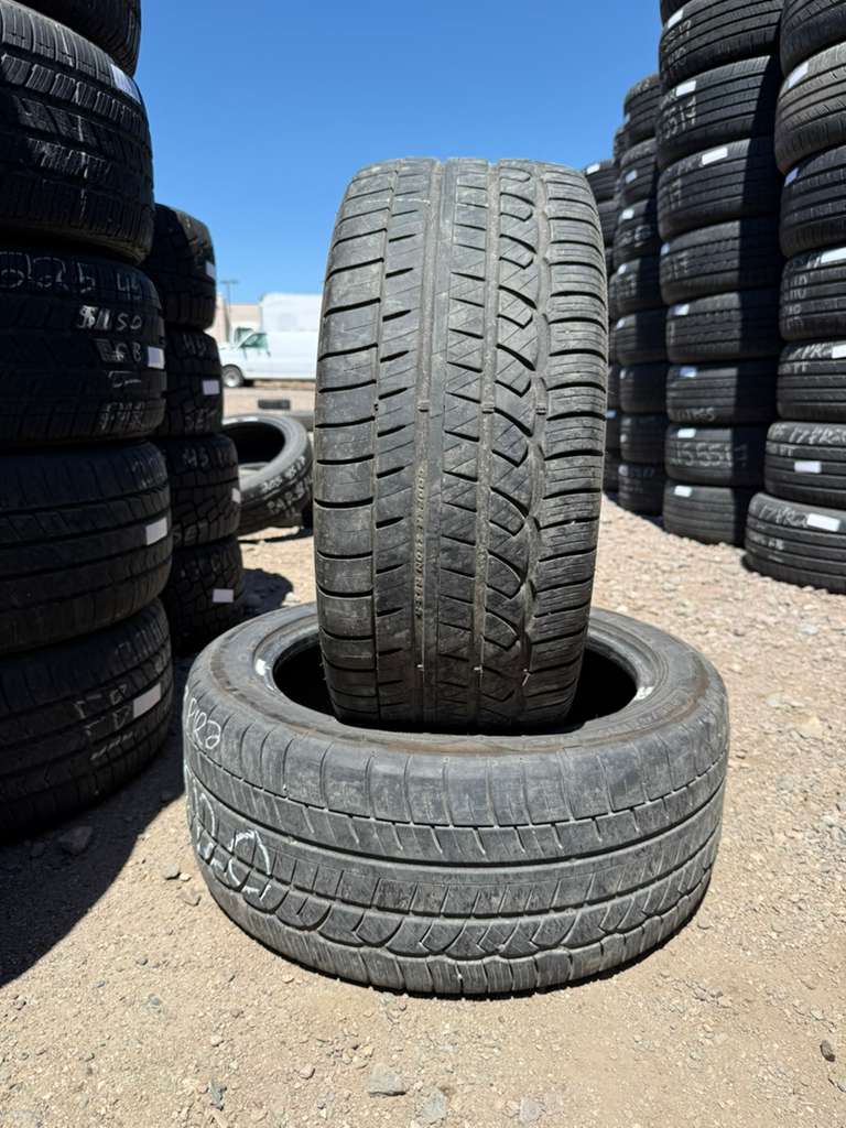 235/45R17 Pair (2 Used Tires) Cooper Zeon RS3-A