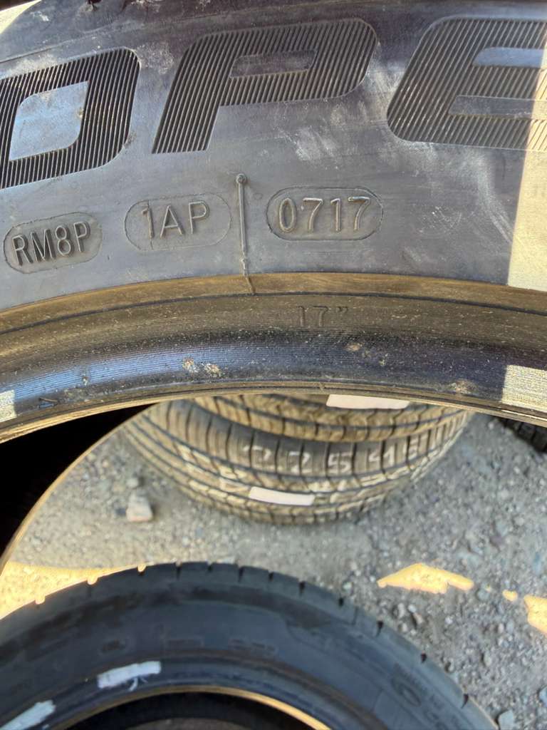 235/45R17 Pair (2 Used Tires) Cooper Zeon RS3-A