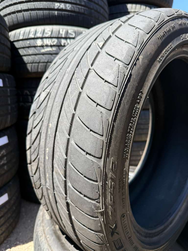 245/45R17 Pair (2 Used Tires) Falken ZIEX ZE512