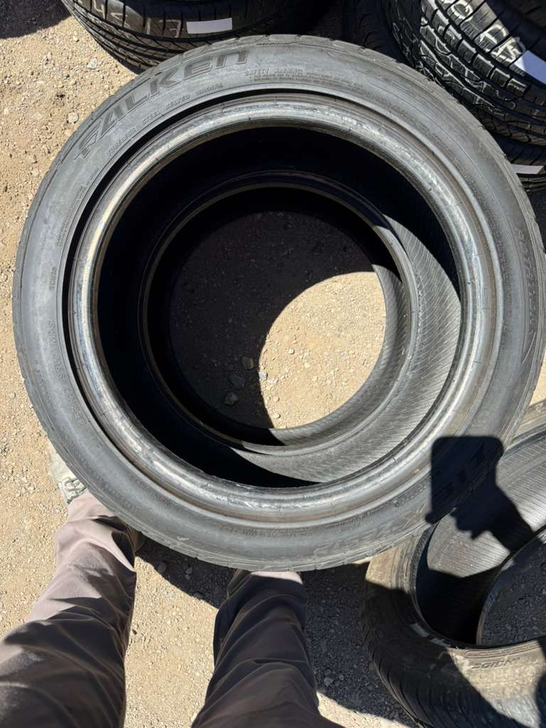 245/45R17 Pair (2 Used Tires) Falken ZIEX ZE512