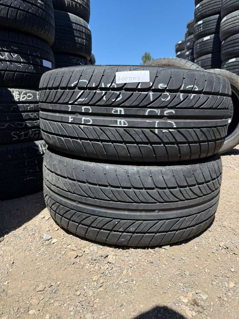 245/45R17 Pair (2 Used Tires) Falken ZIEX ZE512