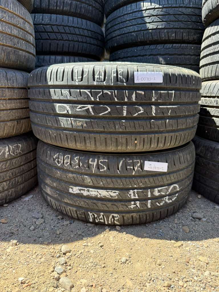 225/45R17  Pair (2 Used Tires) Barum Bravuris 3 HM