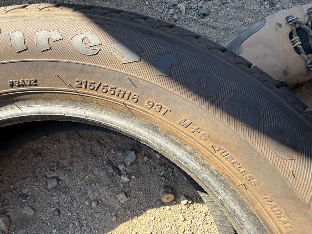 215/55R16 Pair (Year: 2024) Firestone All Season