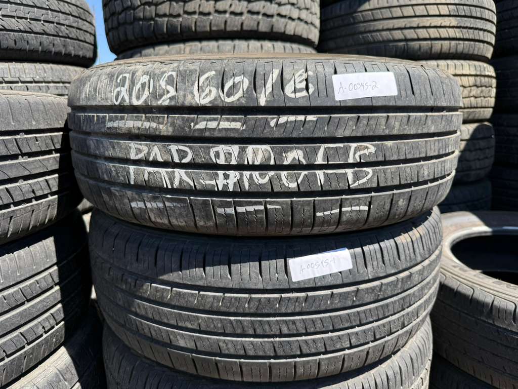 205/60R16 Pair (2 Used Tires) Prinx Hi city HH2